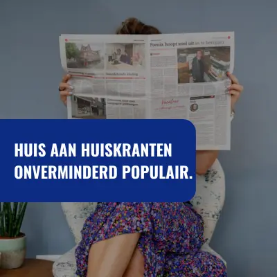 Huis-aan-huiskranten onverminderd populair