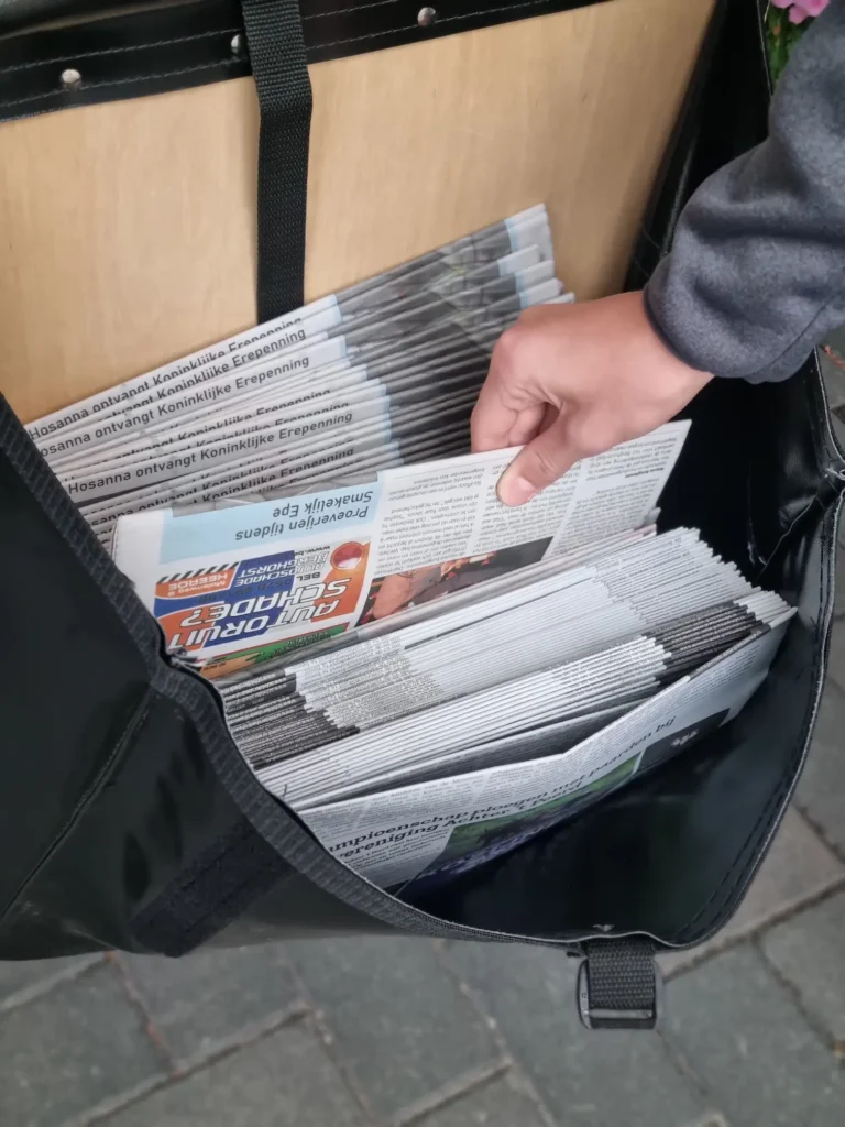 Drukwerk verspreiden