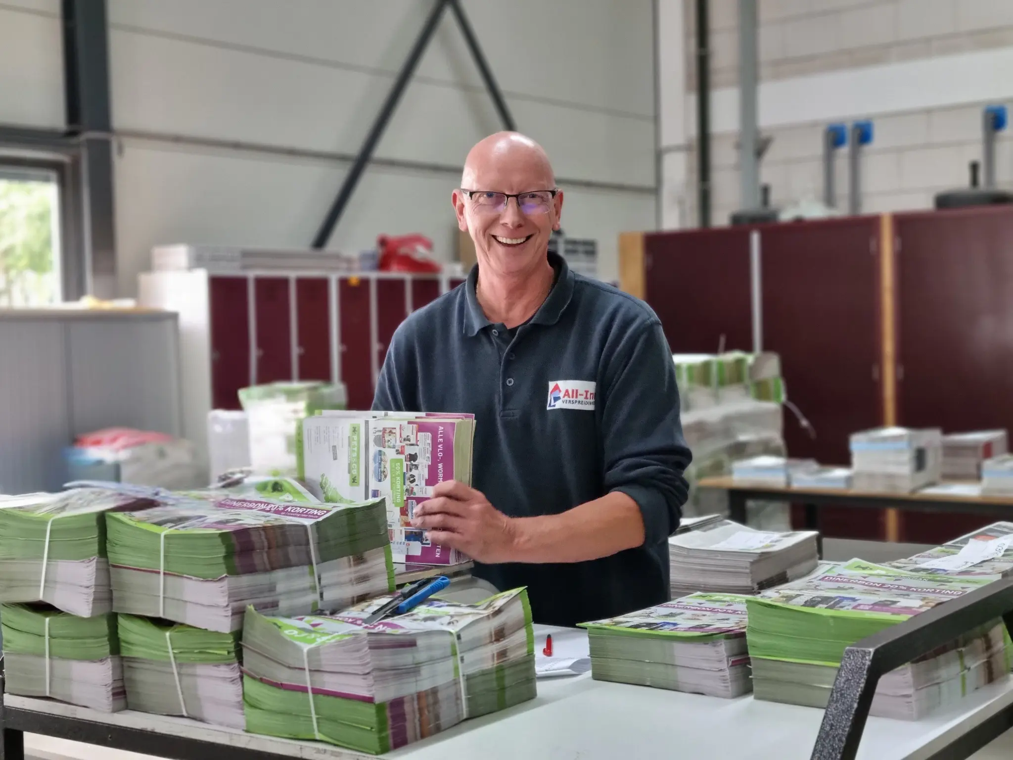 Folder verspreiding