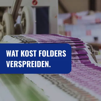 Wat kost folders verspreiden